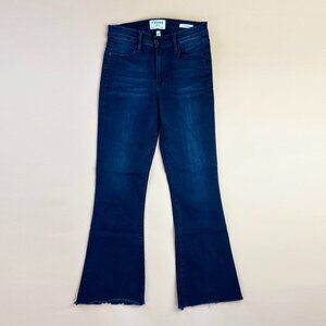 Frame Le High Flare Cropped Jeans - Size 27